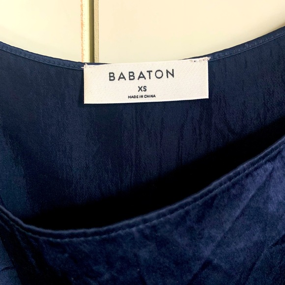 Aritzia Babaton navy tank - Picture 2 of 2
